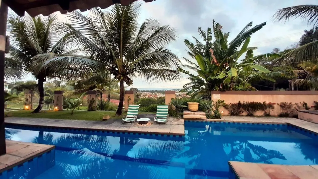 Casa Com Vista Para O Mar De Taperapuan Porto Seguro Feriehus