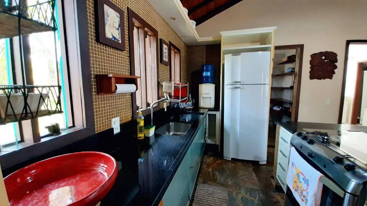 Feriehus Casa Com Vista Para O Mar De Taperapuan Porto Seguro