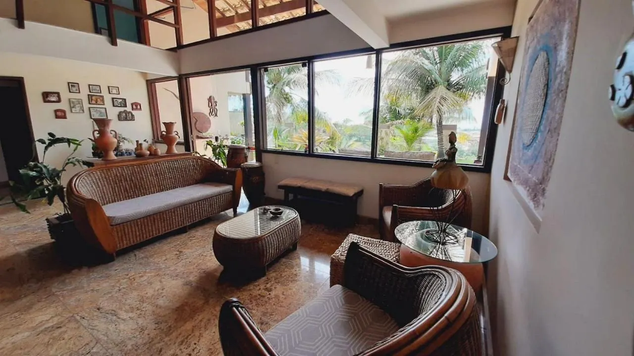 Casa Com Vista Para O Mar De Taperapuan Porto Seguro Feriehus