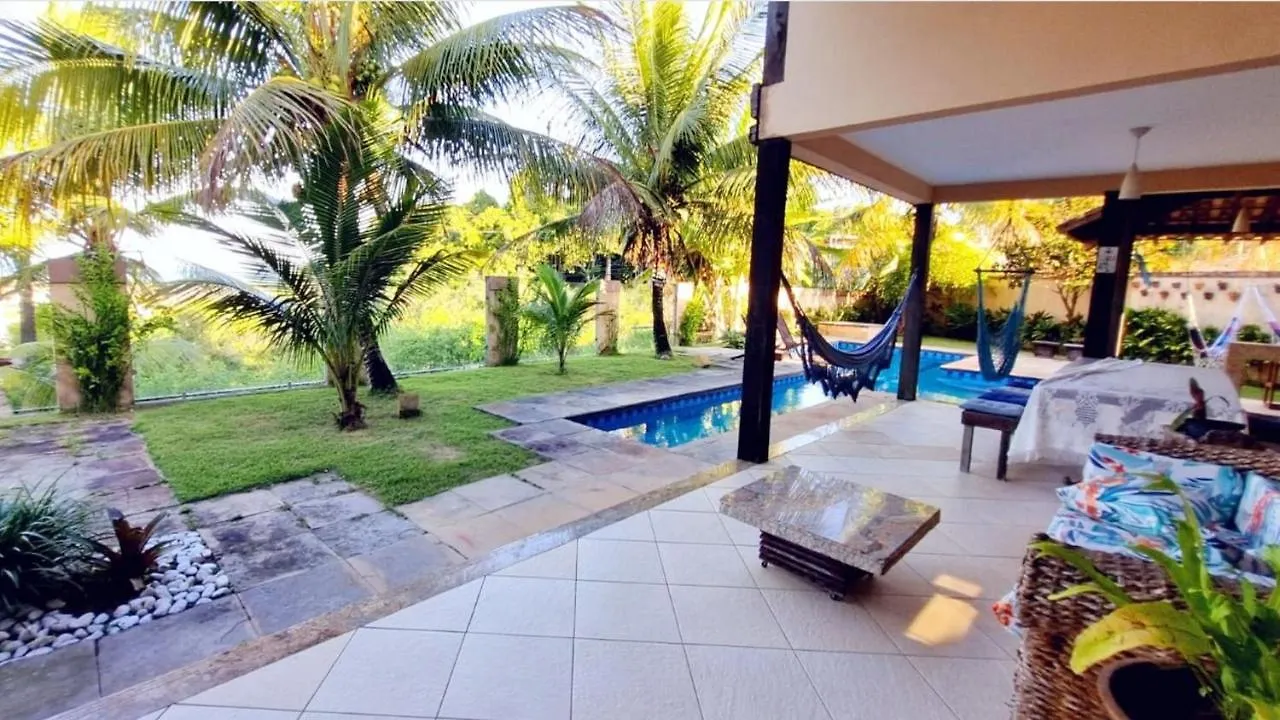 Casa Com Vista Para O Mar De Taperapuan Porto Seguro Feriehus